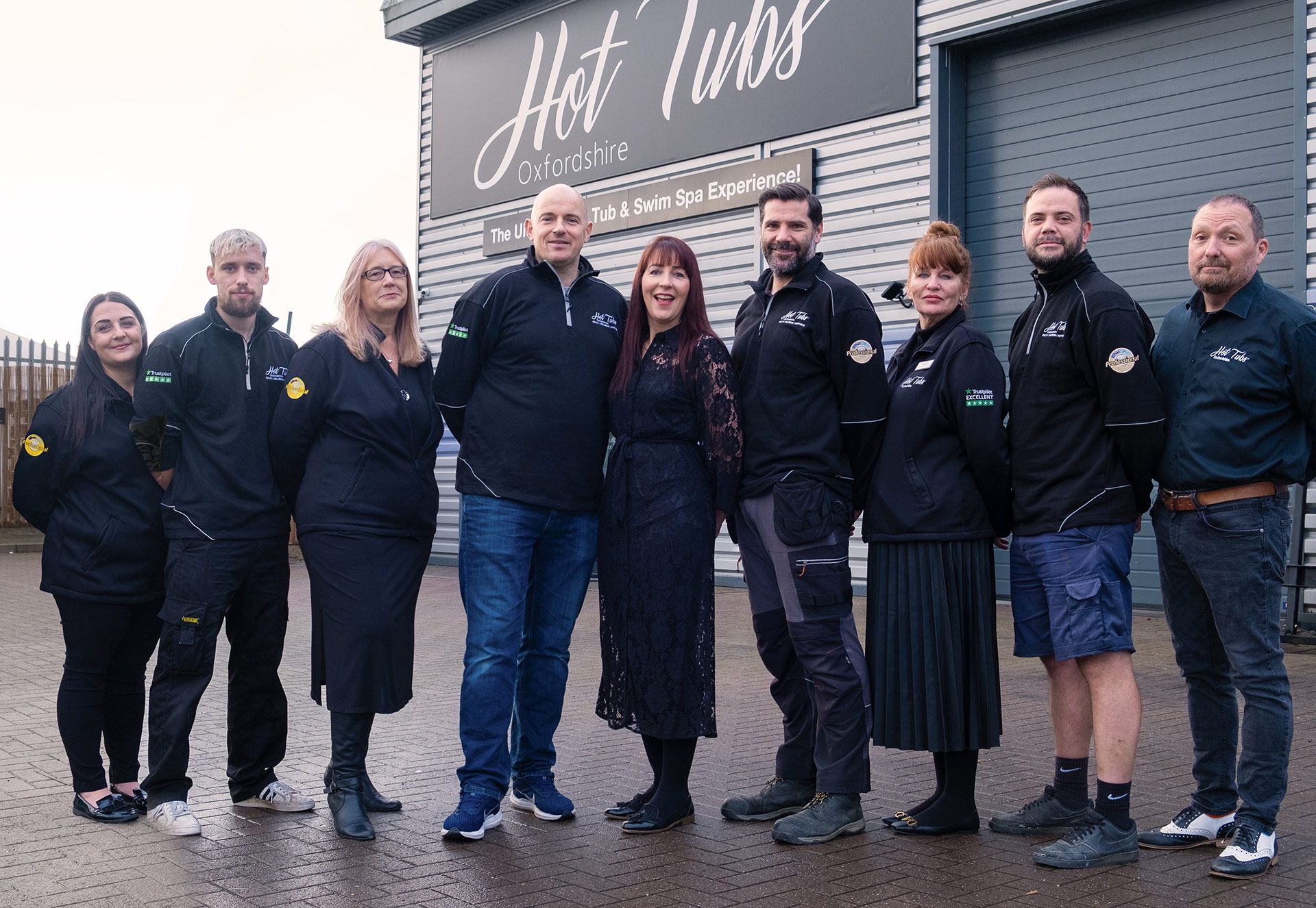 Hot Tubs Oxfordshire team